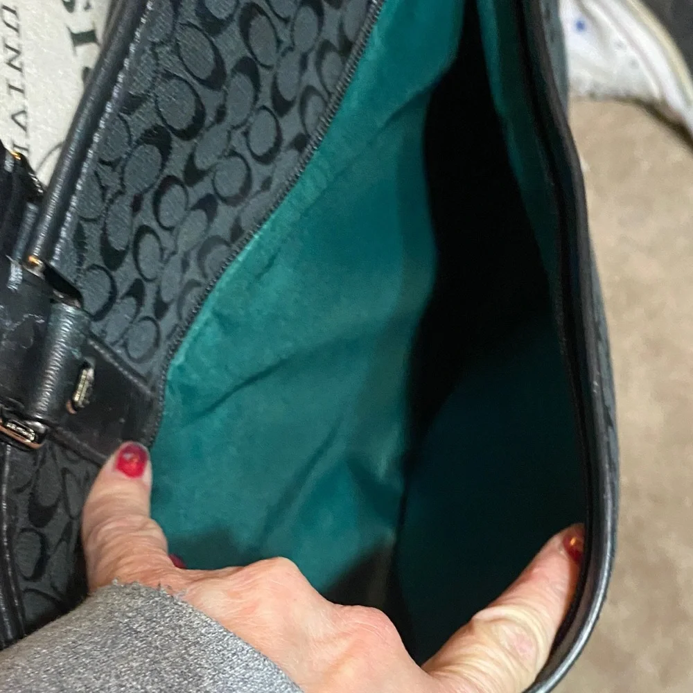 Coach diaper bag Small signature c with crossbody strap